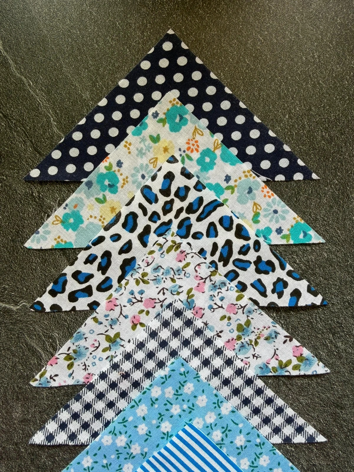 Cupom de queda de tecido de algodão triangular tt10 – photo 2